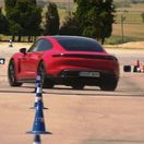 Porsche Taycan GTS - losí test 2023