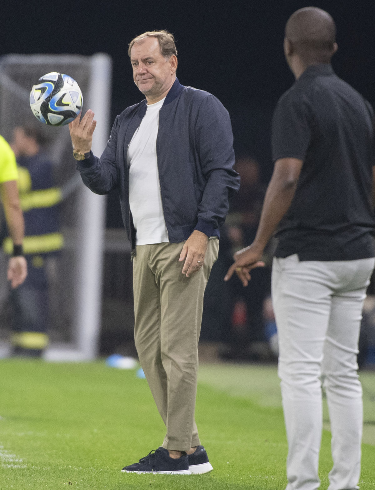 Tréner ŠK Slovan Bratislava Vladimír Weiss st...