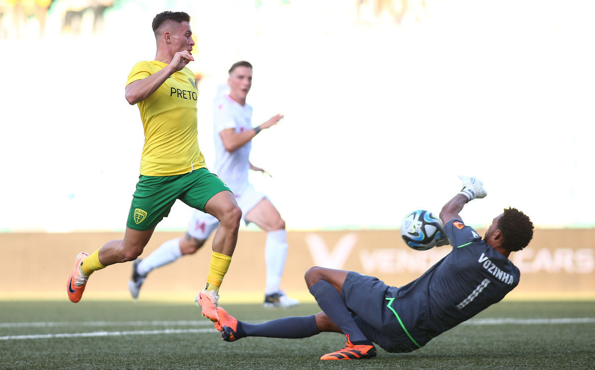 Adrián Kaprálik sous le maillot du MŠK Žilina.