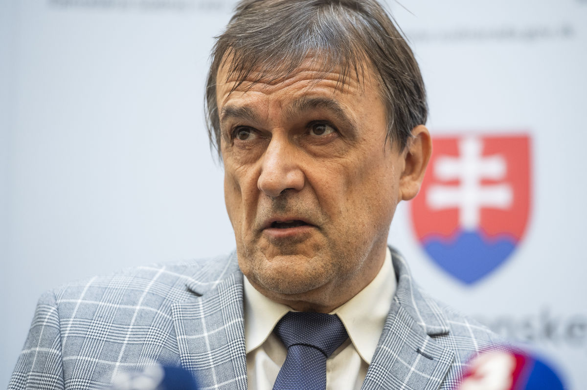 Na snímke predseda Špecializovaného trestného...