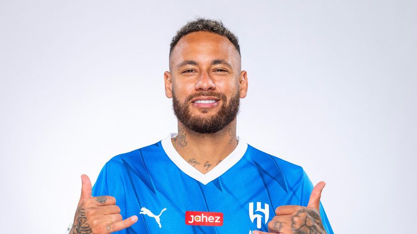 Nová posila Al-Hilal - Neymar. Brazílčan...