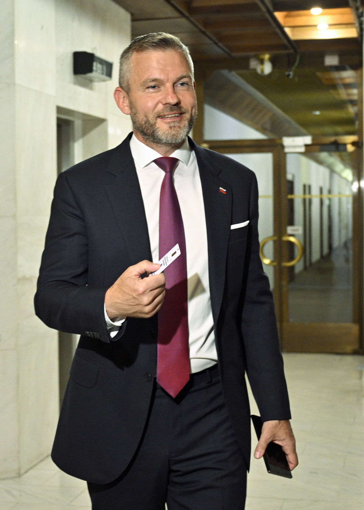 Líder Hlasu Peter Pellegrini.