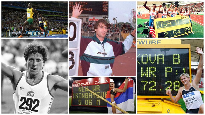 Okrem mien velikánov atletiky a ich výkonov...