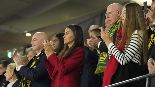 Španielska kráľovná Letizia a jej dcéra,...