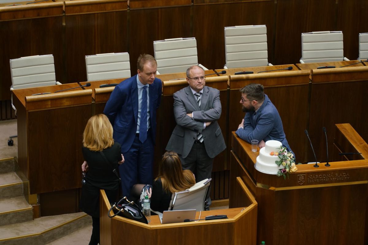 Miroslav Beblavý nocoval spolu s ďalšími v...