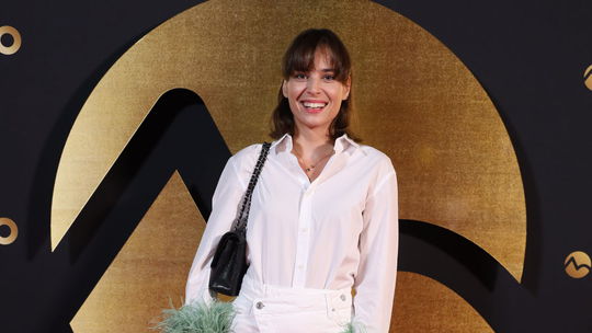 Moderátorka Lucia Hlaváčková. 