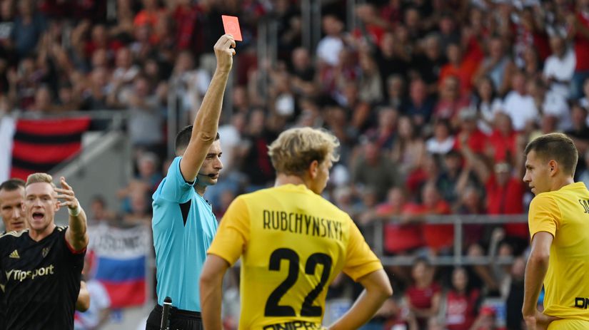 Zápas play off Európskej konferenčnej ligy...