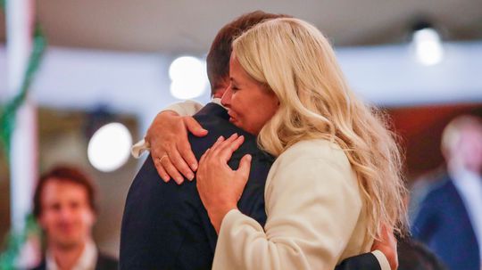 Nórska princezná Mette-Marit a jej manžel,...