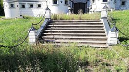 schody, hrad Marcus, Repište