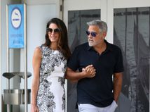 George Clooney a jeho manželka Amal Clooney