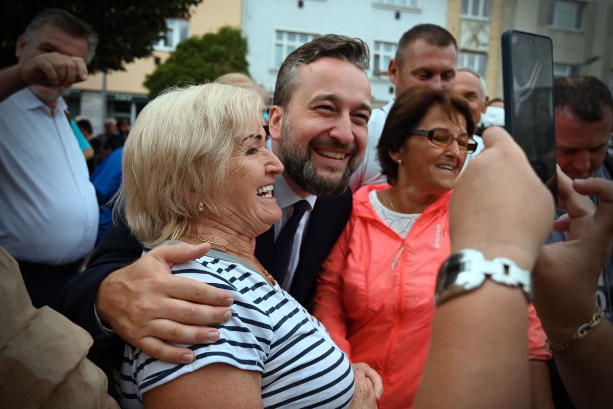 Podpredseda strany Smer Ľuboš Blaha počas...