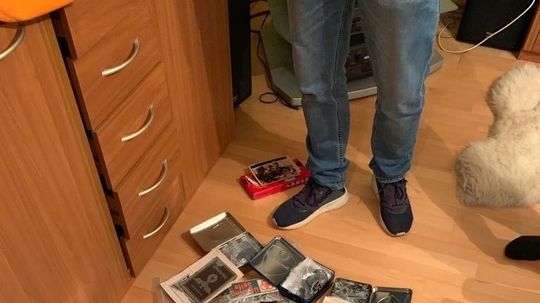 Predmety, ktoré polícia zaistila koncom mája...