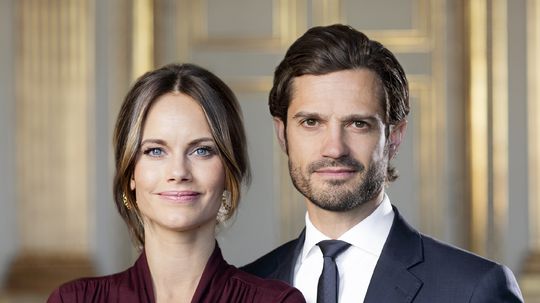 Princezná Sofia a princ Carl Philip.