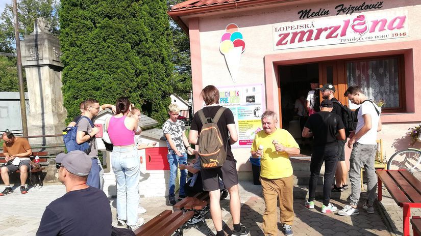 zmrzlina, Lopej
