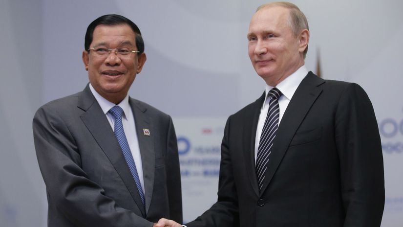 Hun Sen, Putin