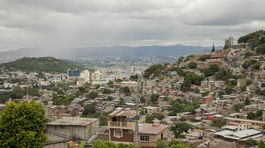 honduras, tegucigalpa, zosuvy pody