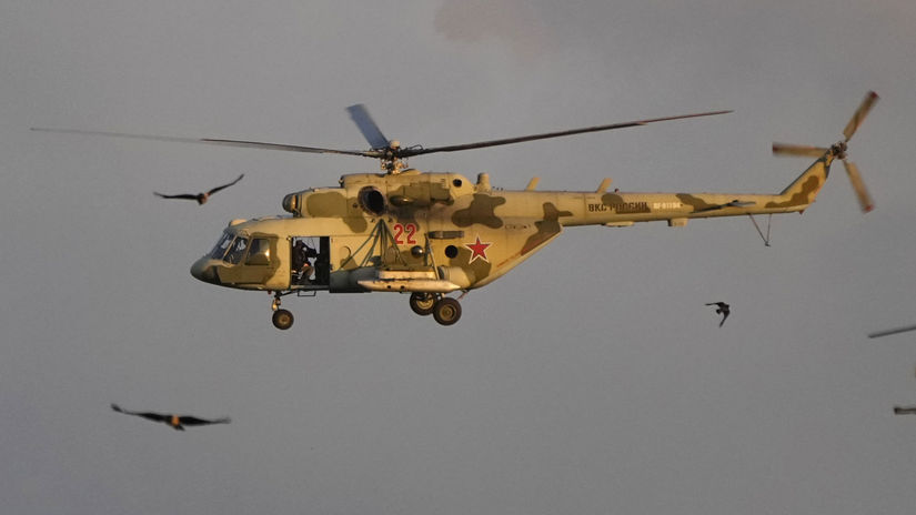 Ruský vrtuľník Mi-8