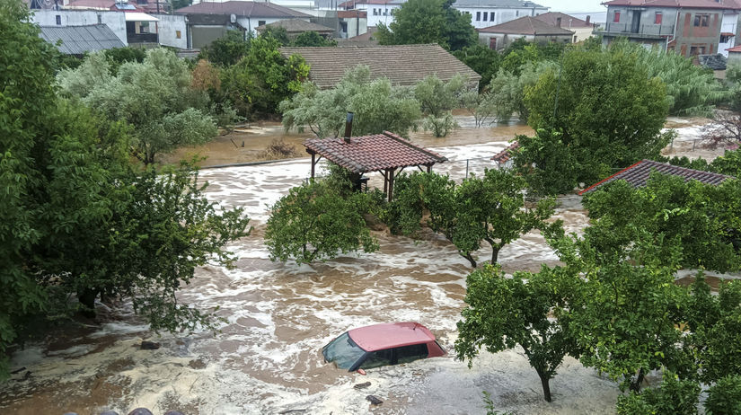 Grécko, Povodne, Záplavy