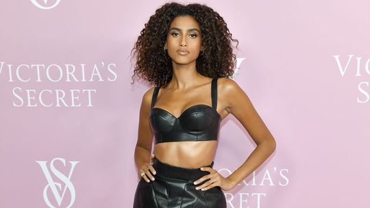 Topmodelka Imaan Hammam na akcii značky...