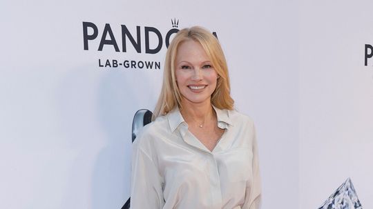 Herečka Pamela Anderson prišla na podujatí...