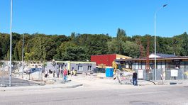 Eurobau pracuje pred cintorínom 