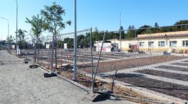 Eurobau pred cintorínom