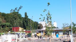 Eurobau pred cintorínom