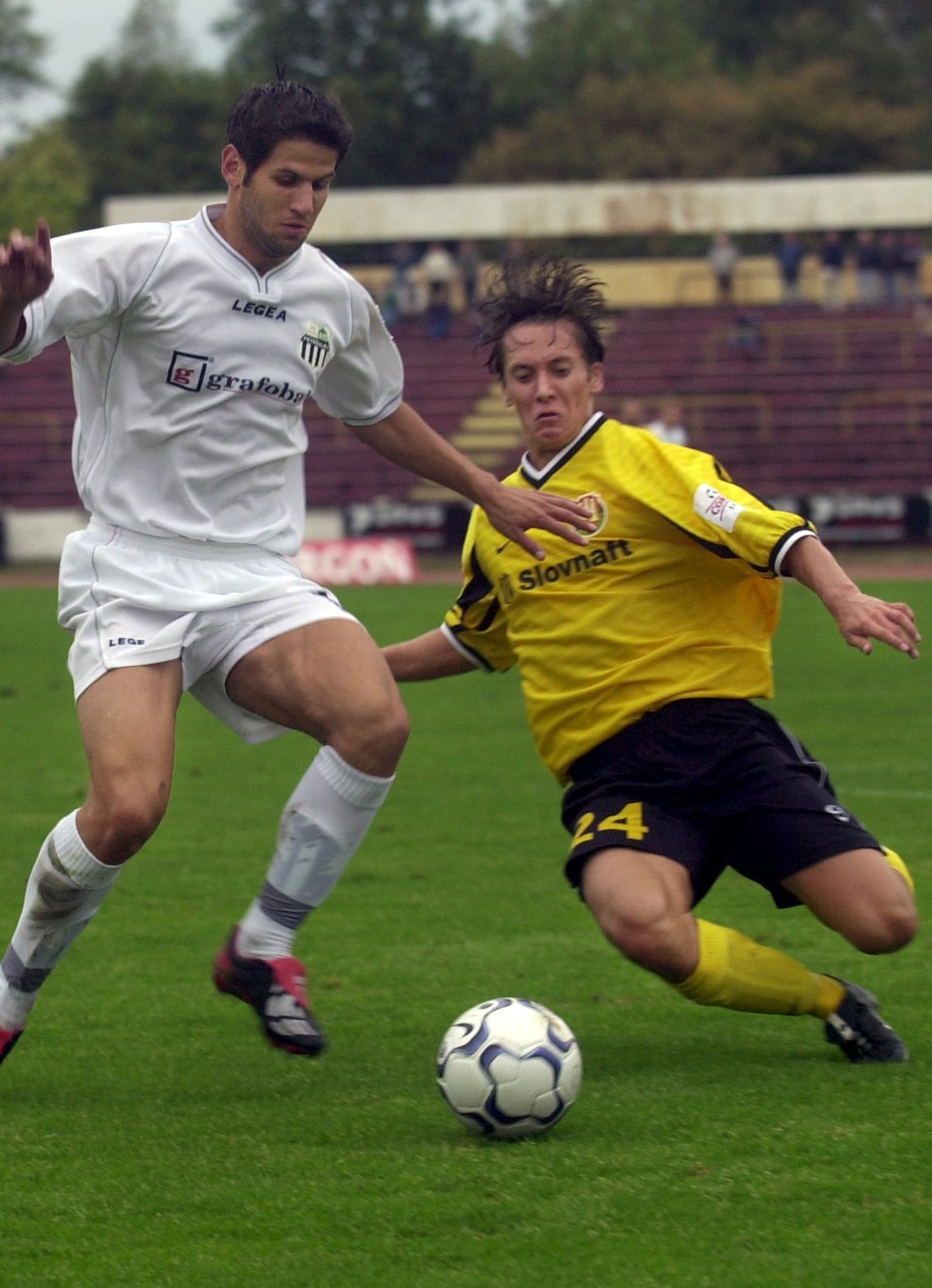 Marek Čech (vpravo) na začiatku kariéry v drese...