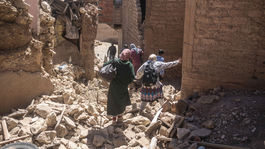 Maroko , zemetrasenie, ruiny