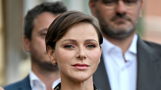 Monacká princezná Charlene na tradičnom...