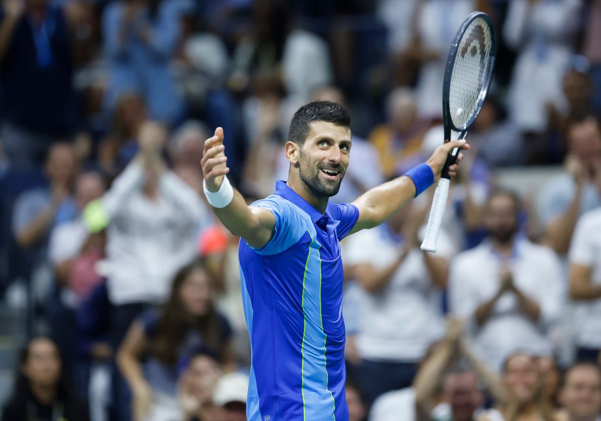 Novak Djokovič vo finále US Open.