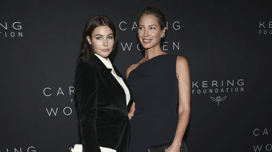 Supermodelka Christy Turlington a jej dcéra...