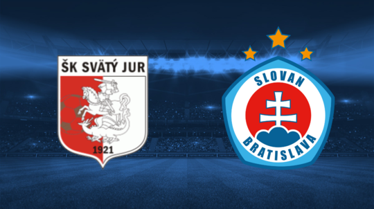 ONLINE: Slovan triumfoval na ihrisku Svätého Jura