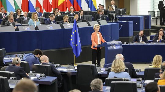 Stav EÚ: Ukrajina, Zelená dohoda, hospodárstvo, Čína, umelá inteligencia