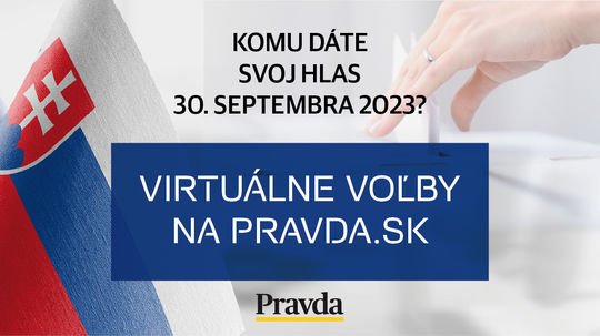 Virtuálne voľby PRAVDY: Komu dáte svoj hlas 30. septembra 2023? Hlasujte už teraz a vyhrajte
