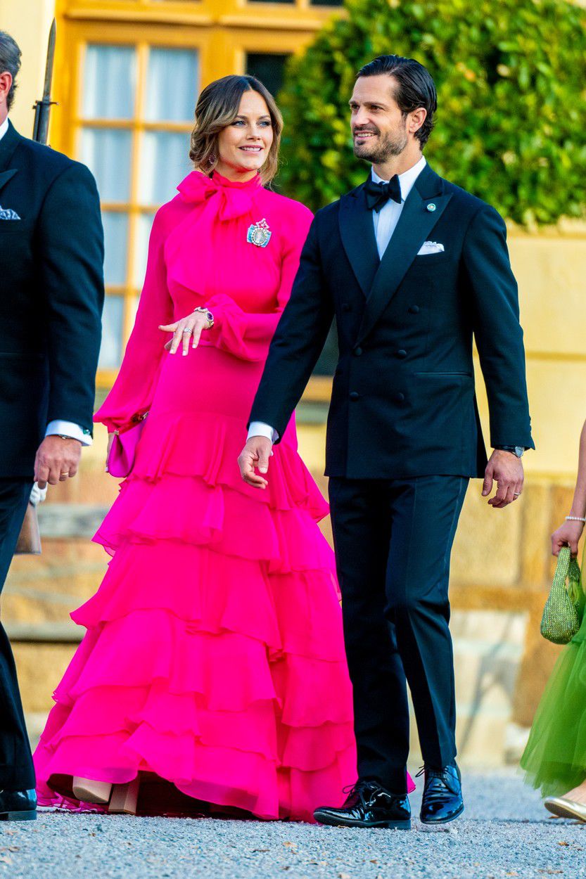 Švédsky princ Carl Philip a jeho manželka,...