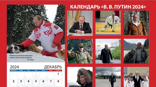 Putinov kalendár 2024.