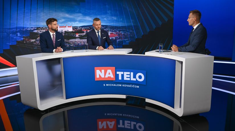 Hosťami Na telo boli Michal Šimečka a Peter...