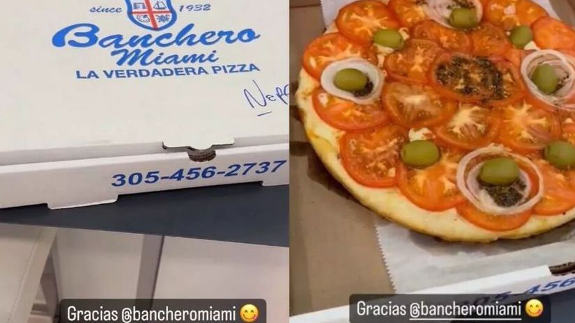 Pochvalný príspevok Lionela Messiho na pizzeriu...