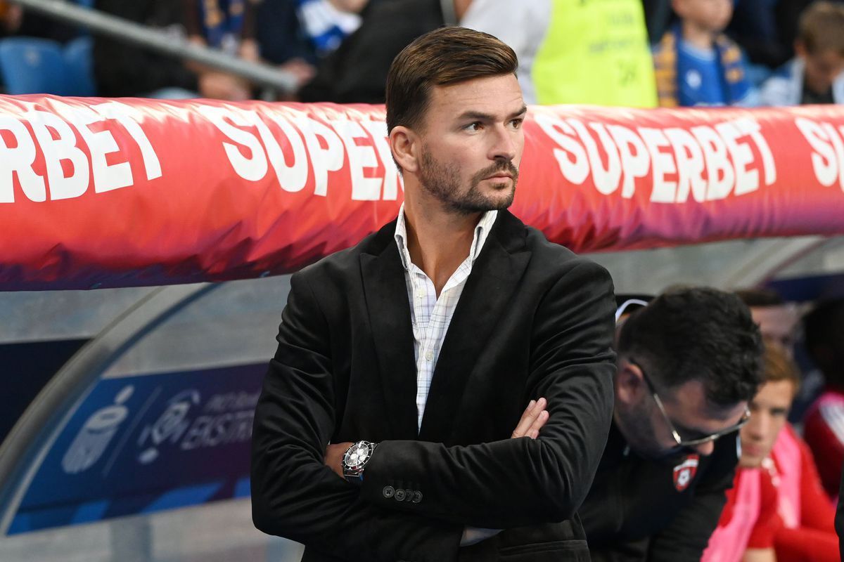 Tréner Spartaka Trnava Michal Gašparík.