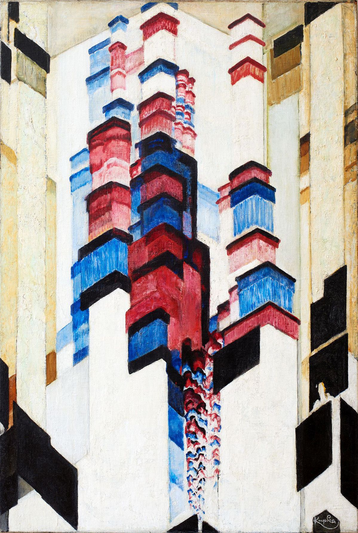 František Kupka: Tryskání II. / Le...