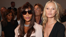 Naomi Campbell (vľavo) a Kate Moss