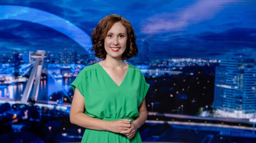 Moderátorka Gabriela Kajtárová.