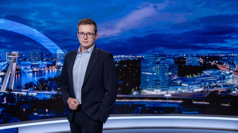 Moderátor Martin Prôčka.