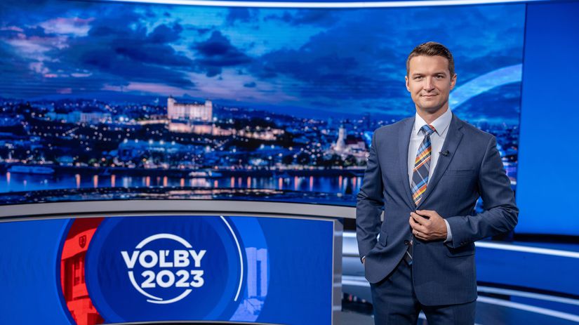 Moderátor Viktor Vincze.