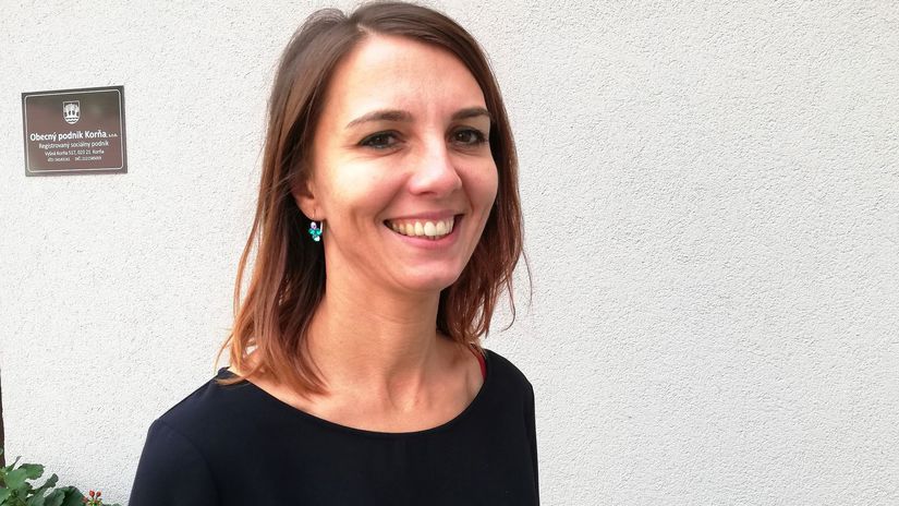 Starostka Korne Marianna Bebčáková.