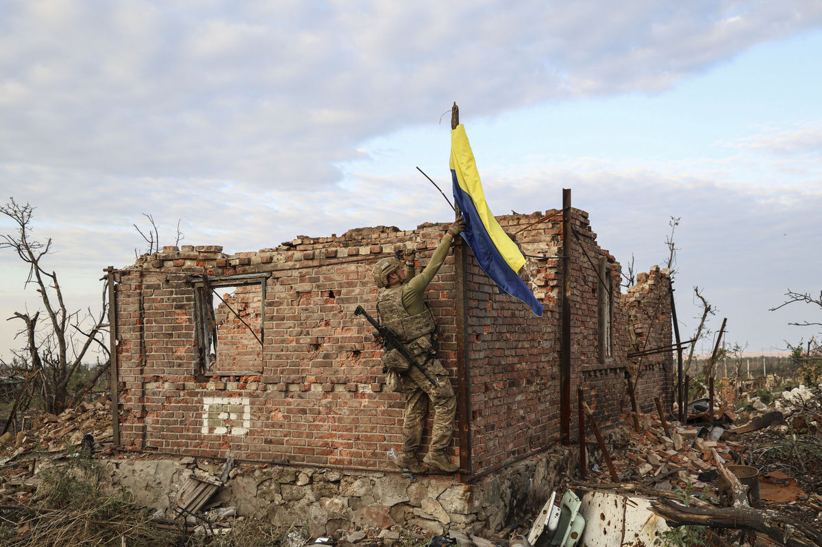 Ukrajina, Andrijivka, Bachmut, vojna na Ukrajine