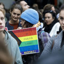 LGBTI, protest, dúhová vlajka