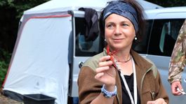 Mária Apfelová, zoologička, NP Veľká Fatra, rak červený