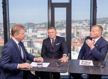Predvolebný duel Ide o pravdu. Fico: Na výber je stabilná vláda alebo zlepenec. Kollár: Budem rád v zlepenci